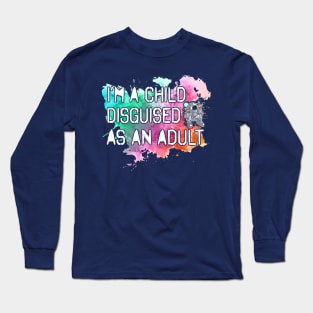 Child Disguised At Heart Dreamer Long Sleeve T-Shirt